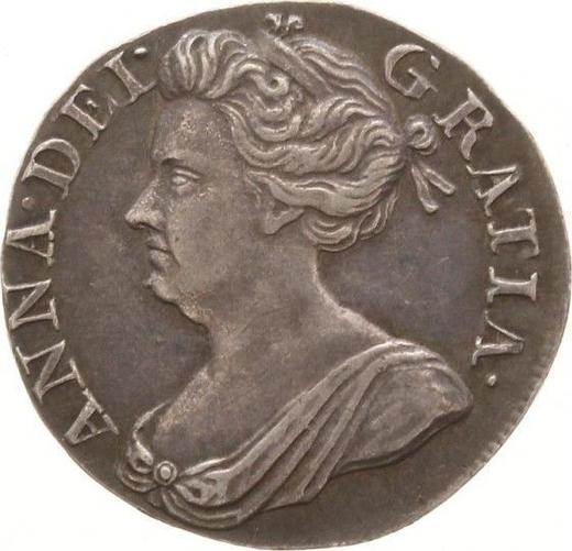 Anverso 3 peniques 1713 - valor de la moneda de plata - Gran Bretaña, Ana