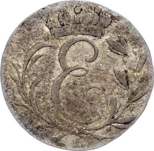 Avers 3 Kreuzer 1810 L H.S.C. - Silbermünze Wert - Sachsen-Coburg-Saalfeld, Ernst I