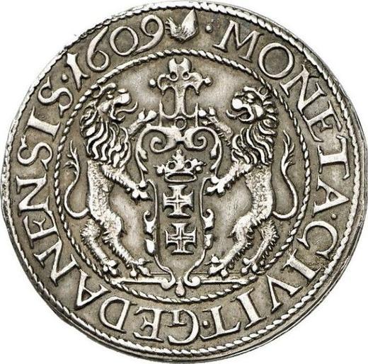 Reverse Ort (18 Groszy) 1609 "Danzig" - Silver Coin Value - Poland, Sigismund III Vasa