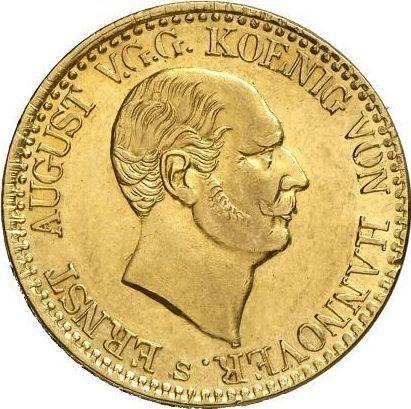 Obverse 10 Thaler 1839 S - Gold Coin Value - Hanover, Ernest Augustus