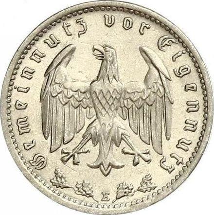 Revers 1 Reichsmark 1936 E "Typ 1933-1939" - Münze Wert - Deutschland, Drittes Reich