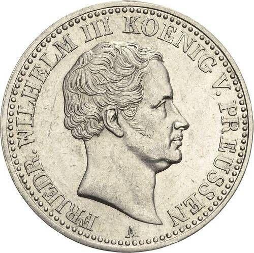 Obverse Thaler 1840 A "Mining" - Silver Coin Value - Prussia, Frederick William III