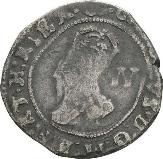 Obverse 2 Pence (Halfgroat) no date (1625-1642) "Fourth draped bust" (P) (R) - Silver Coin Value - United Kingdom, Charles I