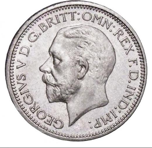 Obverse Fourpence (Groat) 1936 - Silver Coin Value - United Kingdom, George V