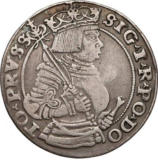 Obverse 6 Groszy (Szostak) 1530 TI "Torun" - Silver Coin Value - Poland, Sigismund I the Old