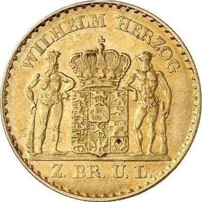 Obverse 5 Thaler 1834 CvC - Gold Coin Value - Brunswick-Wolfenbüttel, William