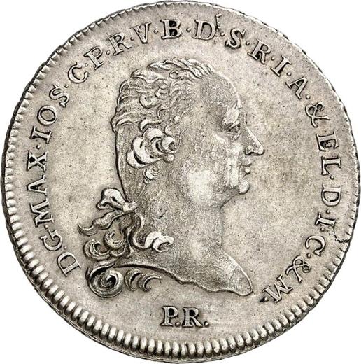 Avers Taler 1804 P.R. - Silbermünze Wert - Berg, Maximilian I