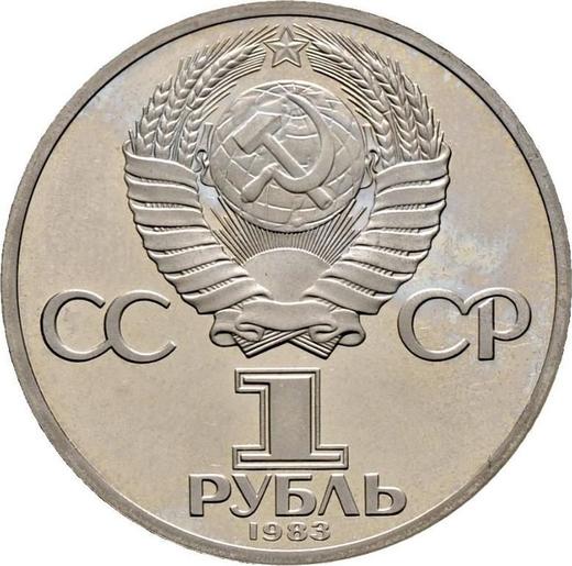 Reverse Rouble 1983 "Friedrich Engels" Date error - 1983 -  Coin Value - Russia, Soviet Union - USSR