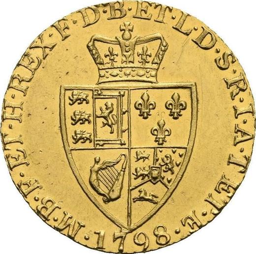Reverse Guinea 1798 "Spade" - Gold Coin Value - United Kingdom, George III
