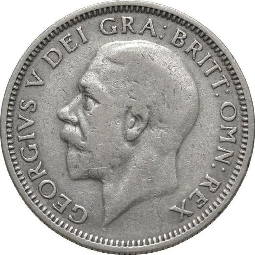Obverse Shilling 1934 - Silver Coin Value - United Kingdom, George V