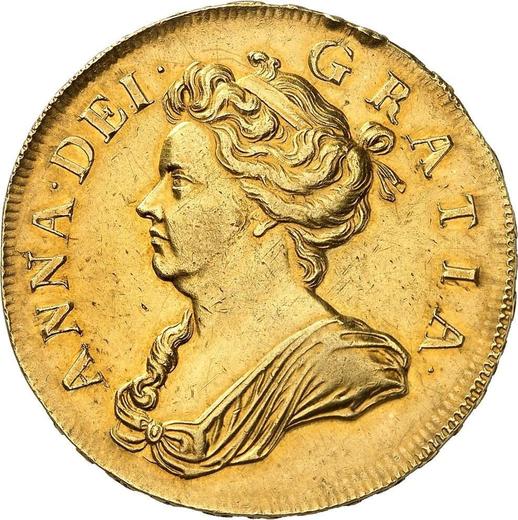 Obverse Five guineas 1706 "Pre-Union" - Gold Coin Value - United Kingdom, Anne