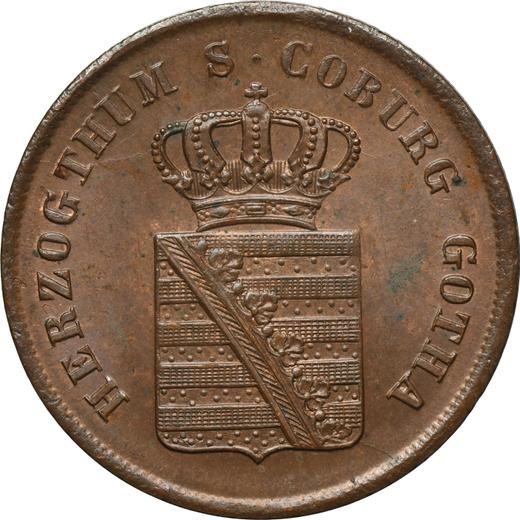 Аверс монеты - 2 пфеннига 1834 года - цена  монеты - Саксен-Кобург-Гота, Эрнст I