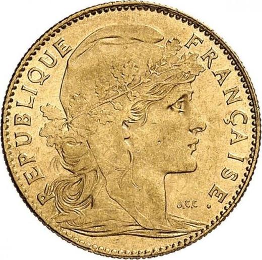 Obverse 10 Francs 1899 "Type 1899-1914" - Gold Coin Value - France, Third Republic