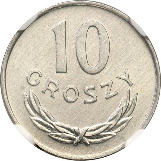 Reverse 10 Groszy 1978 MW - Coin Value - Poland, Peoples Republic