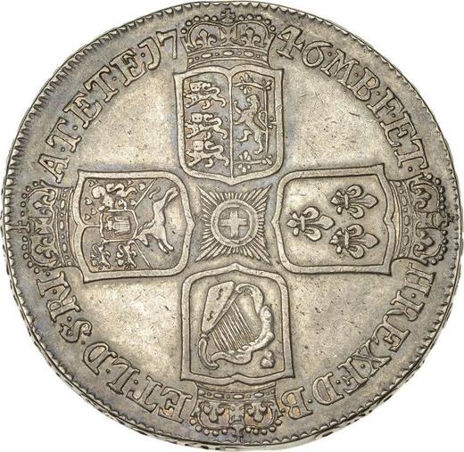 Reverse Crown 1746 LIMA "Old Head" - Silver Coin Value - United Kingdom, George II
