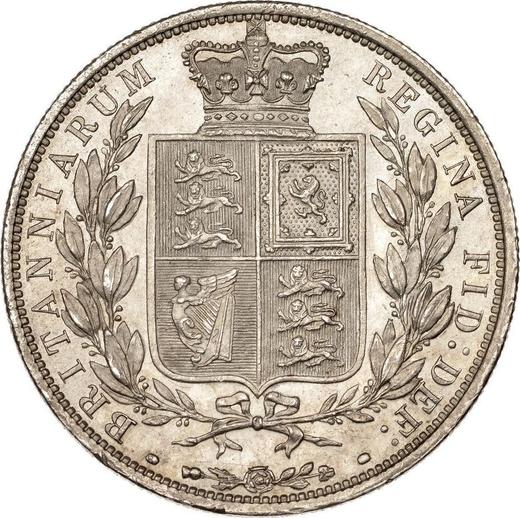 Reverse Halfcrown 1886 - Silver Coin Value - United Kingdom, Victoria