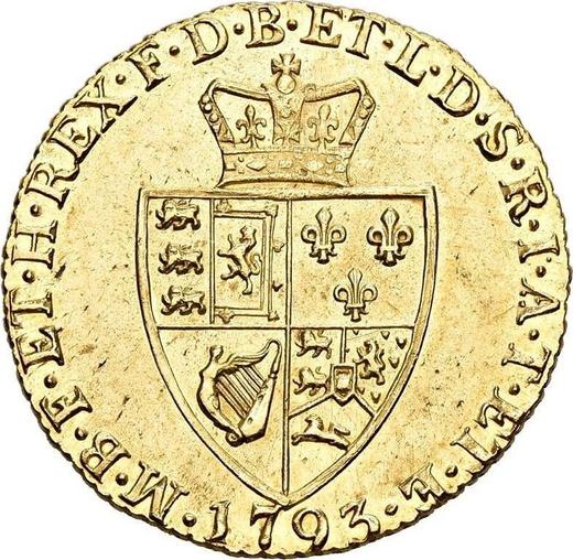 Reverse Guinea 1793 "Spade" - Gold Coin Value - United Kingdom, George III