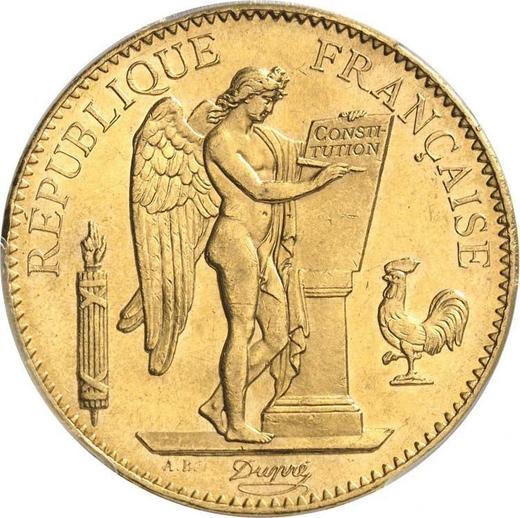 Obverse 100 Francs 1882 A "Type 1878-1914" - Gold Coin Value - France, Third Republic
