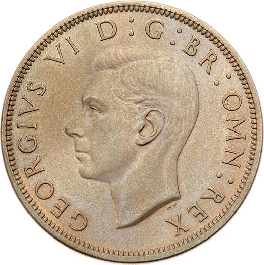 Obverse Halfcrown 1950 HP -  Coin Value - United Kingdom, George VI