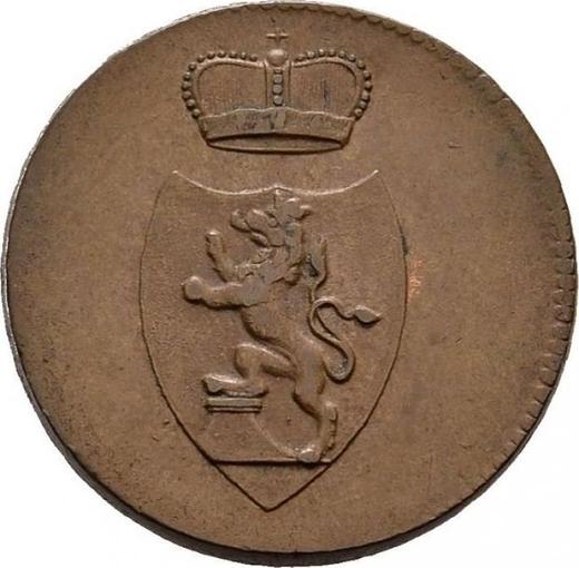 Obverse 3 Pfennig 1826 -  Coin Value - Reuss-Greiz, Heinrich XIX