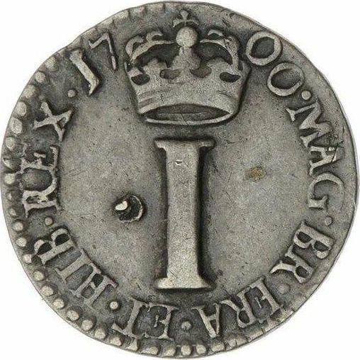 Reverse Penny 1700 - Silver Coin Value - United Kingdom, William III