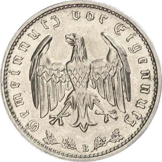 Revers 1 Reichsmark 1939 B "Typ 1933-1939" - Münze Wert - Deutschland, Drittes Reich