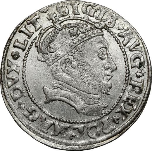 Obverse 1 Grosz 1546 "Lithuania" - Silver Coin Value - Poland, Sigismund II Augustus