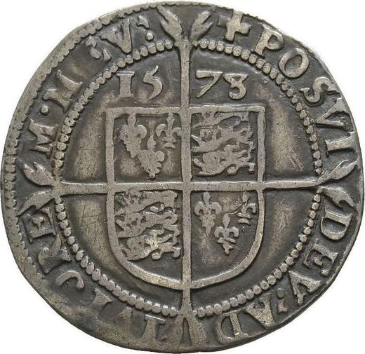 Reverse Sixpence 1578 "Fifth issue" - Silver Coin Value - United Kingdom, Elizabeth I