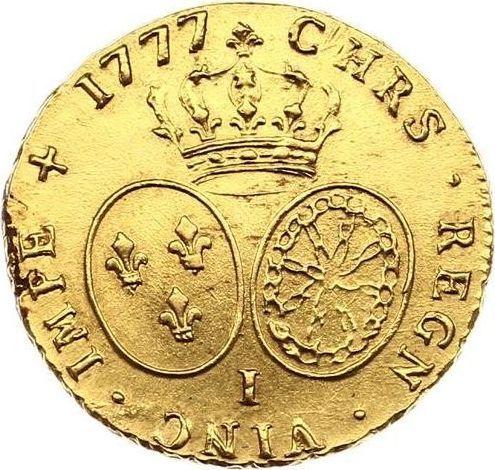 Reverse Double Louis d'Or 1777 I - Gold Coin Value - France, Louis XVI