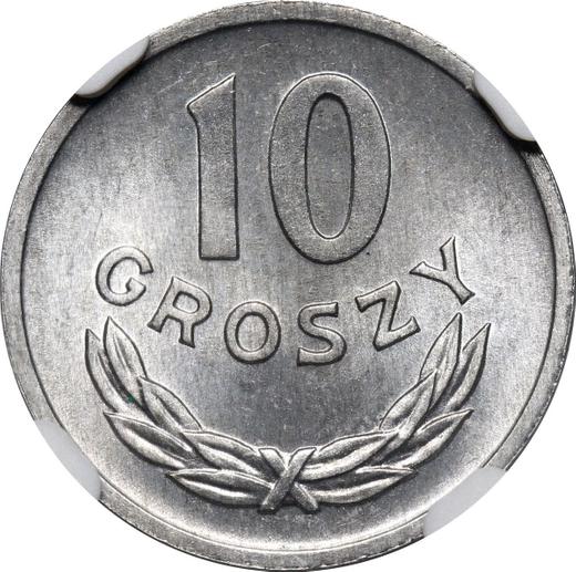 Reverse 10 Groszy 1969 MW -  Coin Value - Poland, Peoples Republic