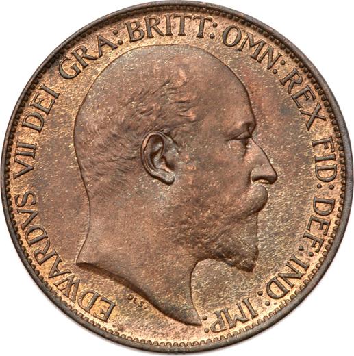 Obverse Halfpenny 1904 -  Coin Value - United Kingdom, Edward VII