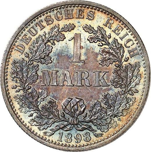 Avers 1 Mark 1898 A "Typ 1891-1916" - Silbermünze Wert - Deutschland, Deutsches Kaiserreich