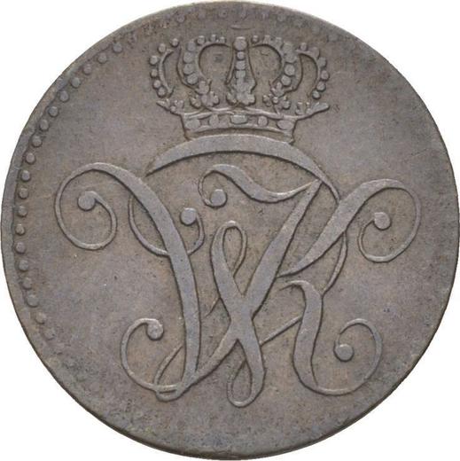 Obverse Heller 1829 -  Coin Value - Hesse-Cassel, William II