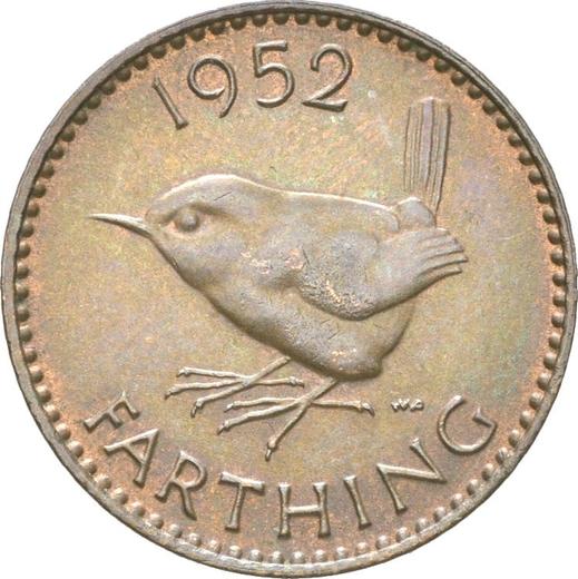 Reverse Farthing 1952 HP -  Coin Value - United Kingdom, George VI