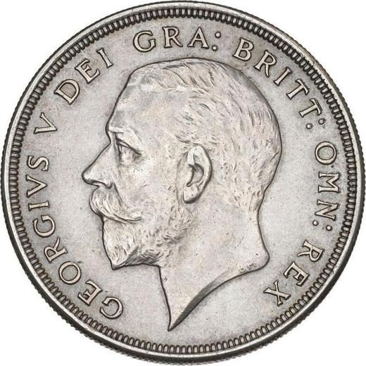 Obverse Crown 1928 - Silver Coin Value - United Kingdom, George V