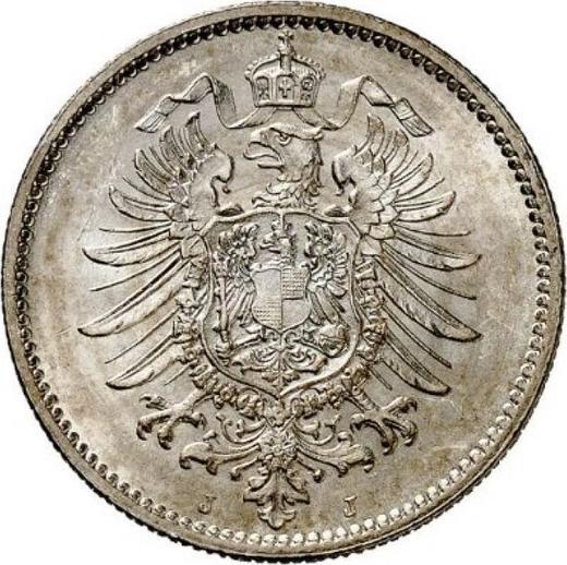 Revers 1 Mark 1883 J "Typ 1873-1887" - Silbermünze Wert - Deutschland, Deutsches Kaiserreich
