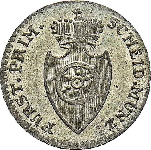 Obverse Kreuzer 1808 BH - Silver Coin Value - Frankfurt, Karl Theodor von Dalberg