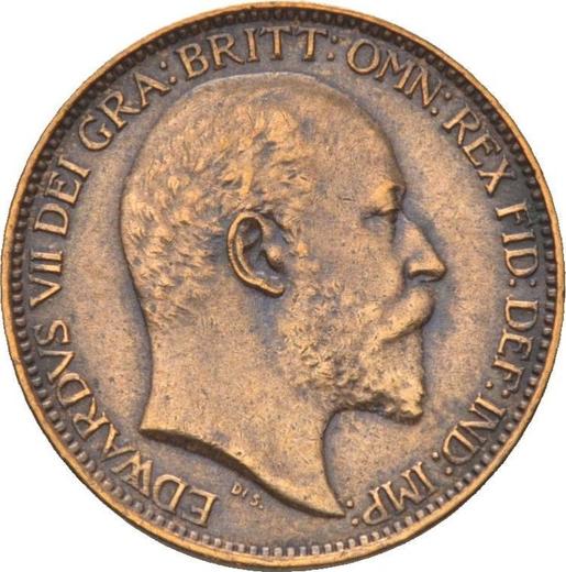 Anverso Farthing 1902 - valor de la moneda  - Gran Bretaña, Eduardo VII
