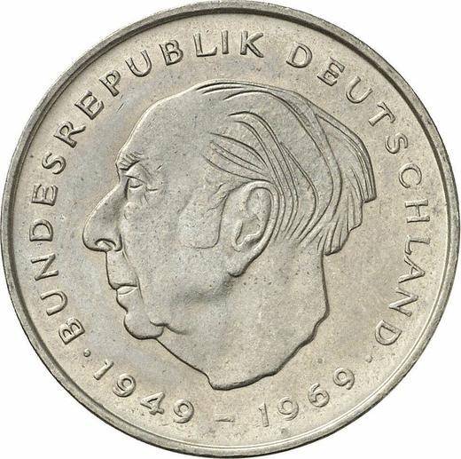 Avers 2 Mark 1971 F "Heuss" - Münze Wert - Deutschland, BRD