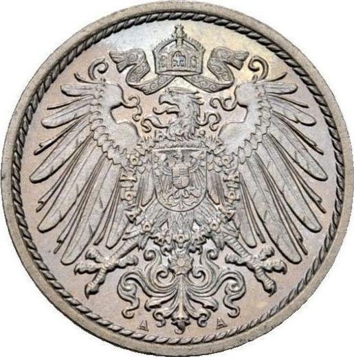 Reverse 5 Pfennig 1907 A "Type 1890-1915" - Coin Value - Germany, German Empire