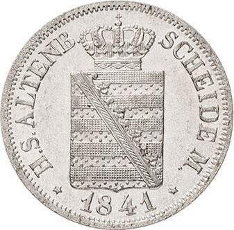 Obverse 2 Neu Groschen 1841 G - Silver Coin Value - Saxe-Altenburg, Joseph