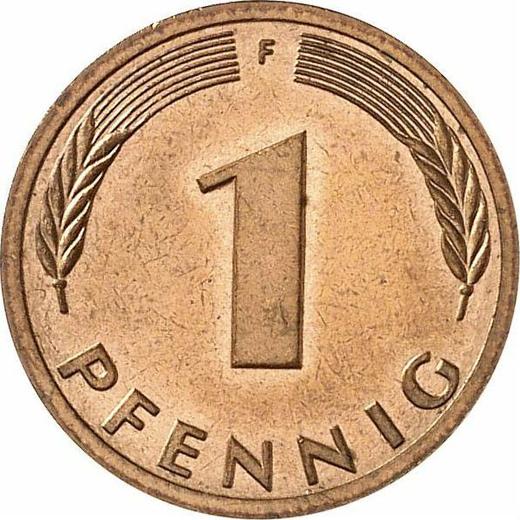 Obverse 1 Pfennig 1983 F -  Coin Value - Germany, FRG