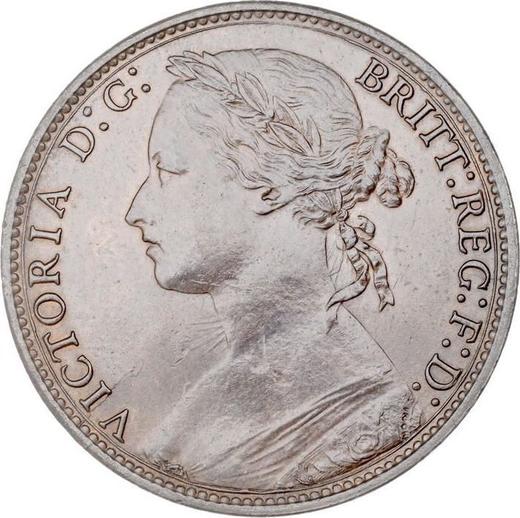 Obverse Penny 1881 "Type 1860-1894" - Coin Value - United Kingdom, Victoria