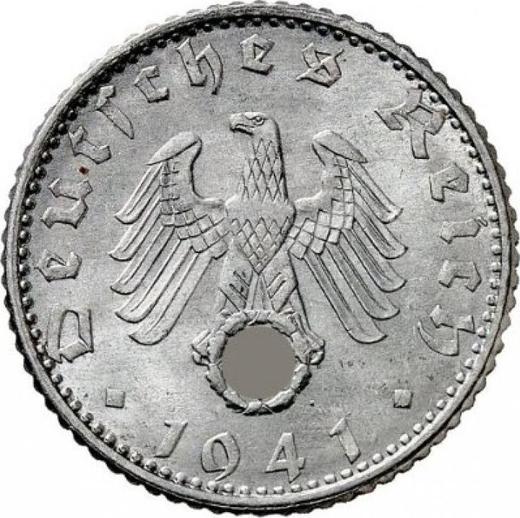 Reverse 50 Reichspfennig 1941 G "Type 1939-1944" -  Coin Value - Germany, Third Reich