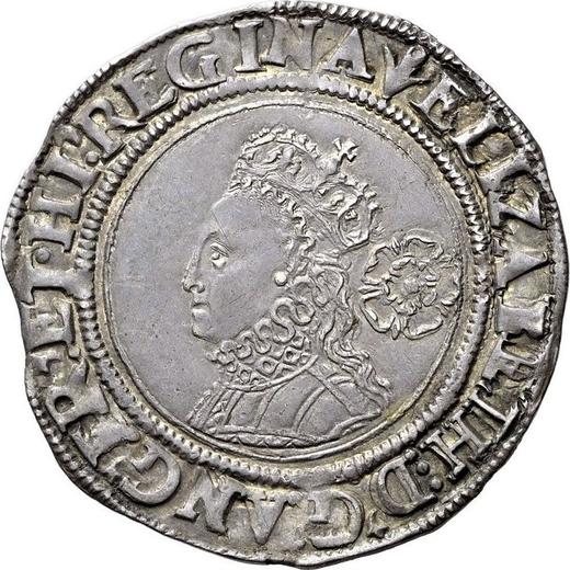 Obverse Sixpence 1561 "Third issues" Small portrait - Silver Coin Value - United Kingdom, Elizabeth I