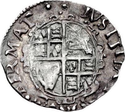 Reverse Penny no date (1625-1642) "Fifth portrait type" - Silver Coin Value - United Kingdom, Charles I