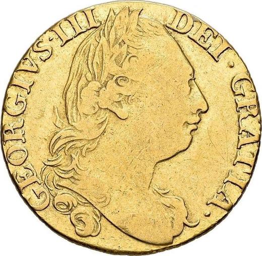 Obverse Guinea 1781 "Fourth laureate bust" - Gold Coin Value - United Kingdom, George III