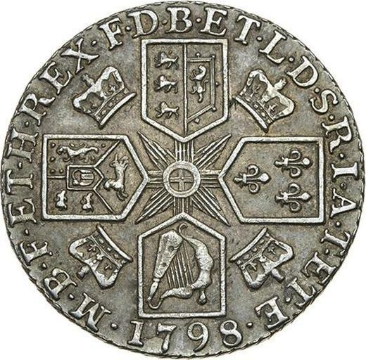 Reverse Shilling 1798 - Silver Coin Value - United Kingdom, George III