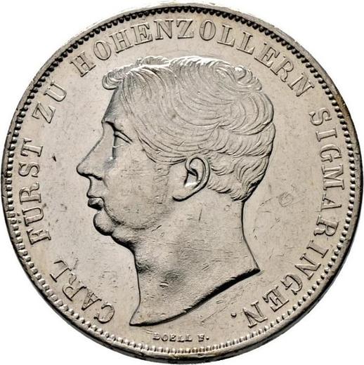 Obverse 2 Thaler 1846 - Silver Coin Value - Hohenzollern-Sigmaringen, Karl