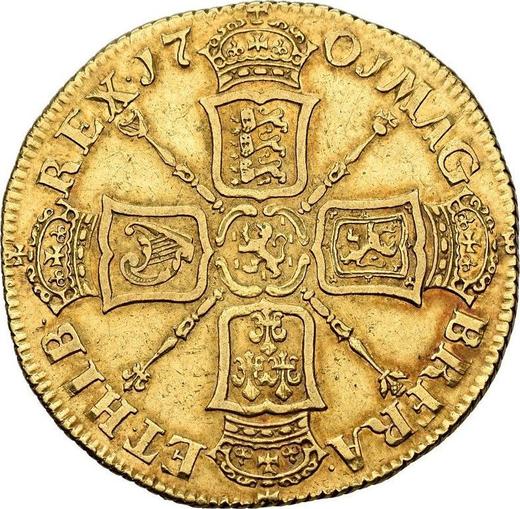 Reverse Two guinea 1701 - Gold Coin Value - United Kingdom, William III